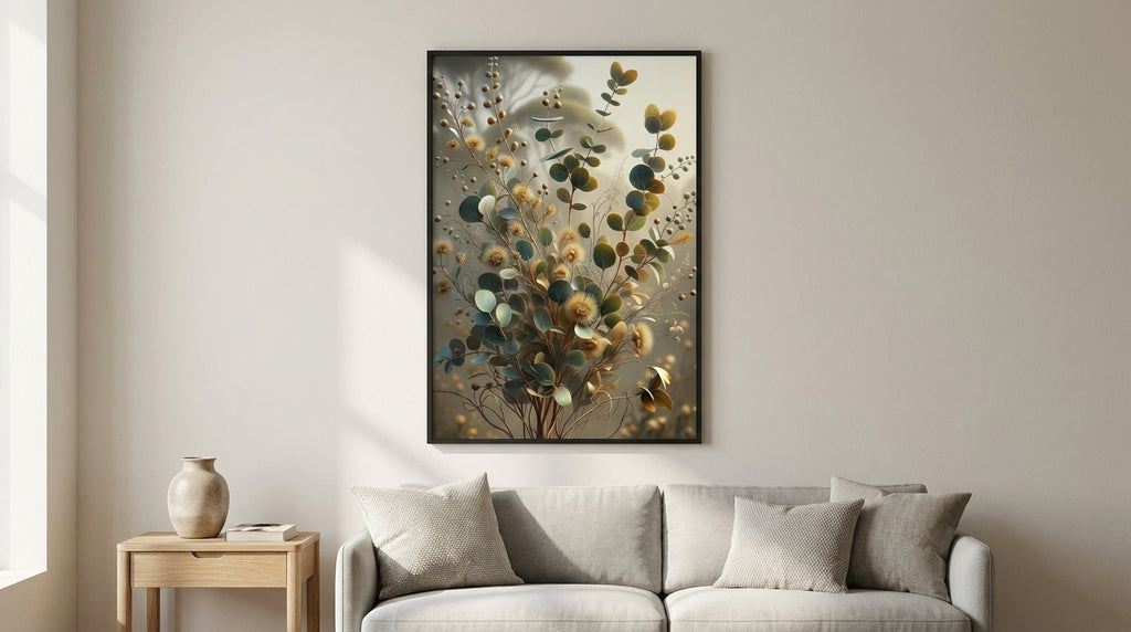 Golden Blossom Embrace