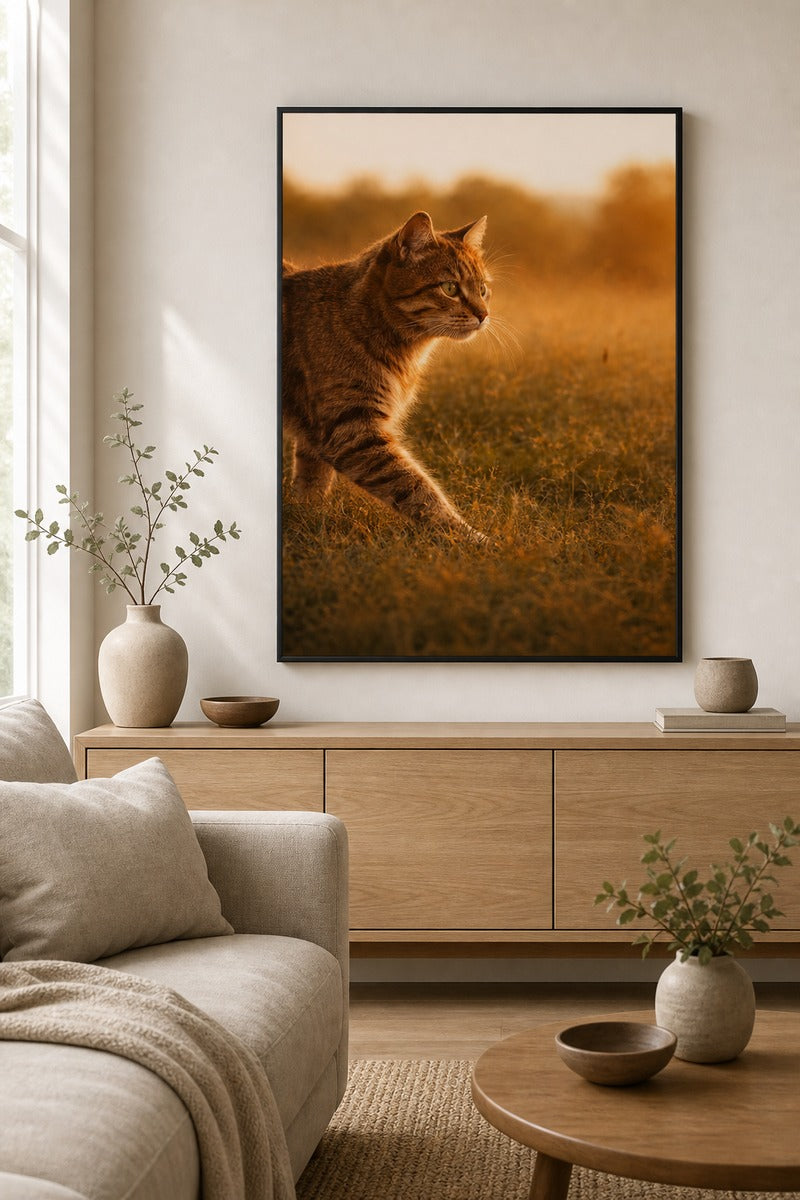 Golden Hour Cat