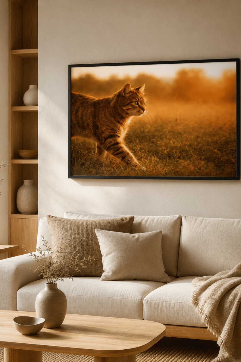 Golden Hour Cat