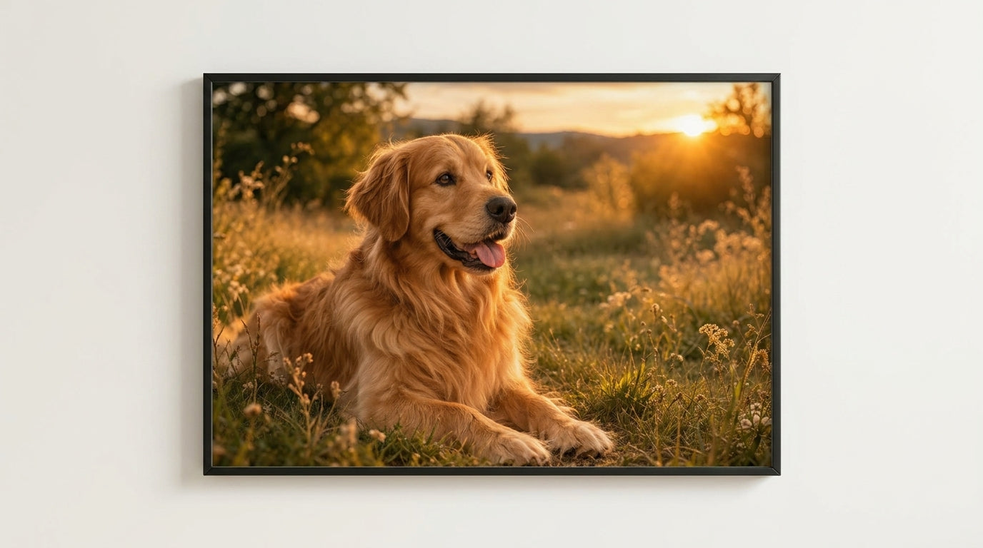 Golden Hour Dog
