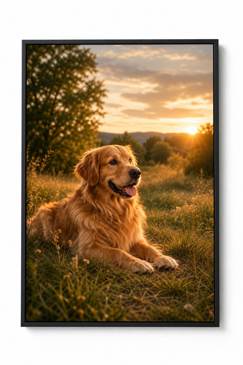 Golden Hour Dog