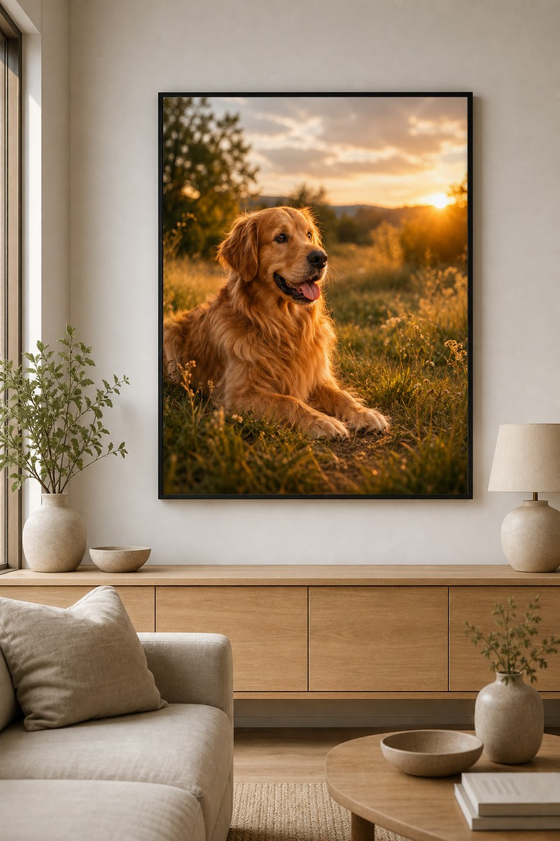 Golden Hour Dog