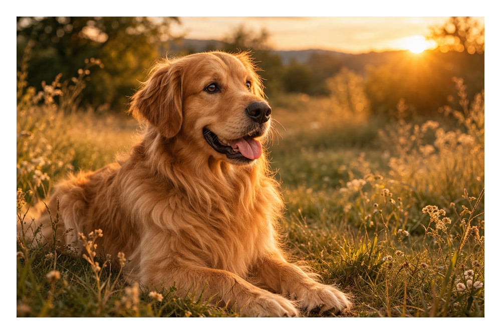 Golden Hour Dog