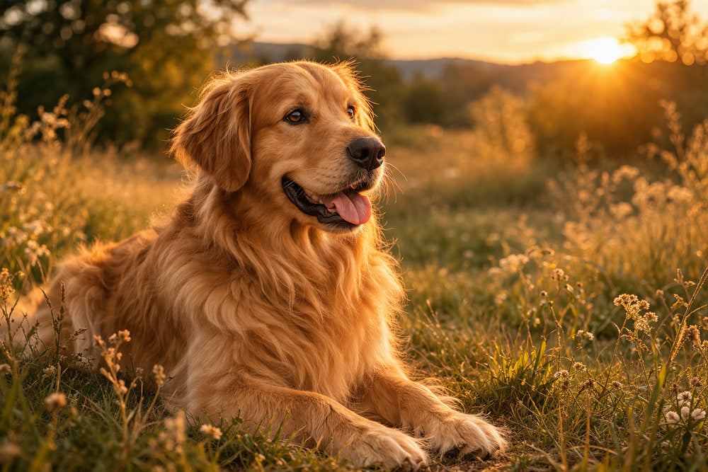 Golden Hour Dog