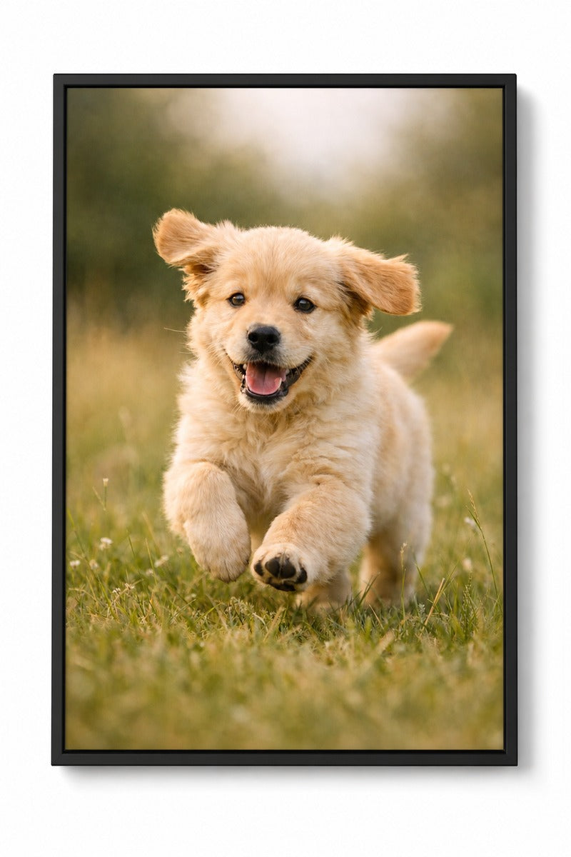 Golden Retriever Puppy Play
