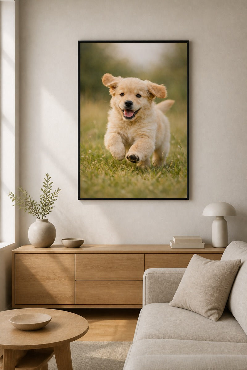 Golden Retriever Puppy Play