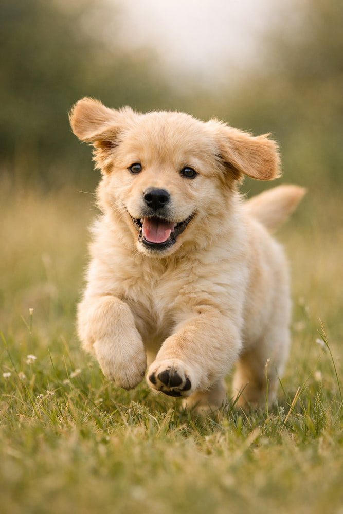 Golden Retriever Puppy Play