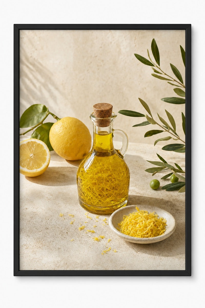 Lemon Zest and Olive Oil