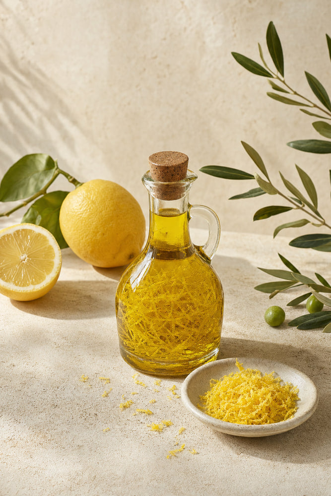 Lemon Zest and Olive Oil