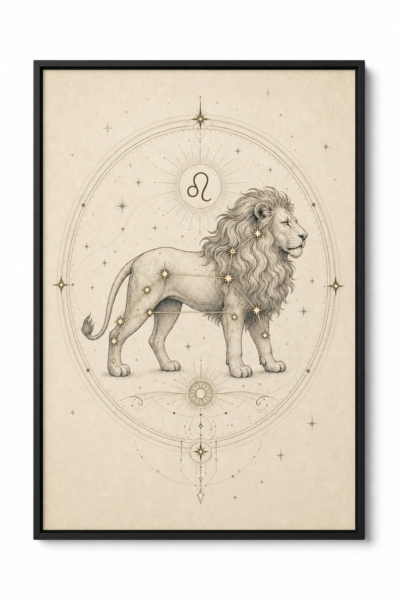 Leo Constellation Chart