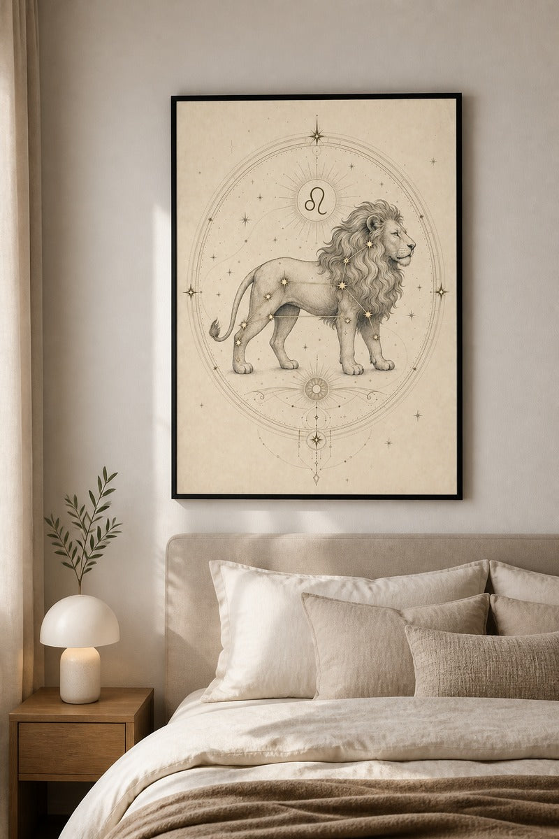 Leo Constellation Chart