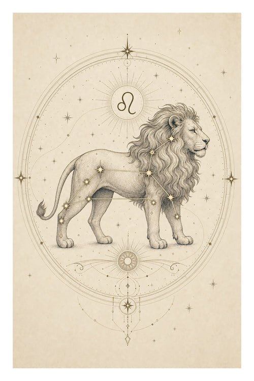 Leo Constellation Chart