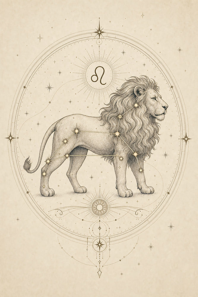 Leo Constellation Chart