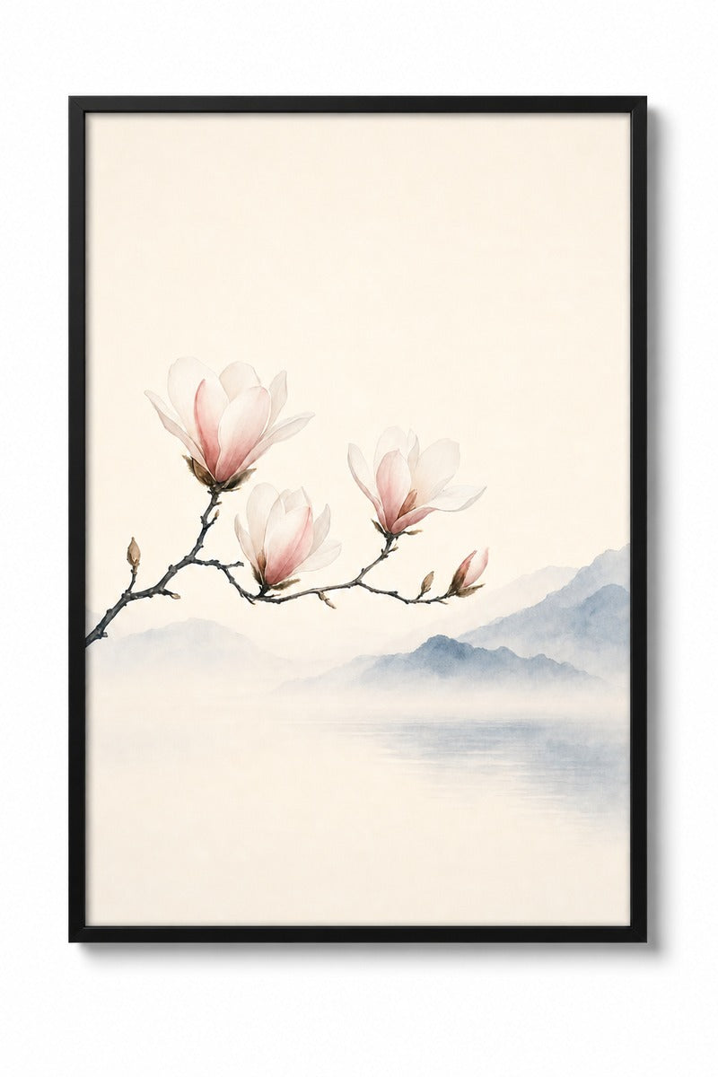 Magnolia Over Still Water