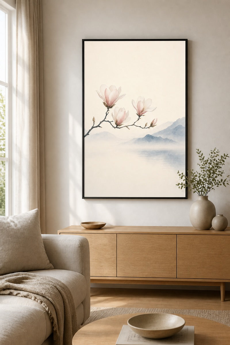 Magnolia Over Still Water