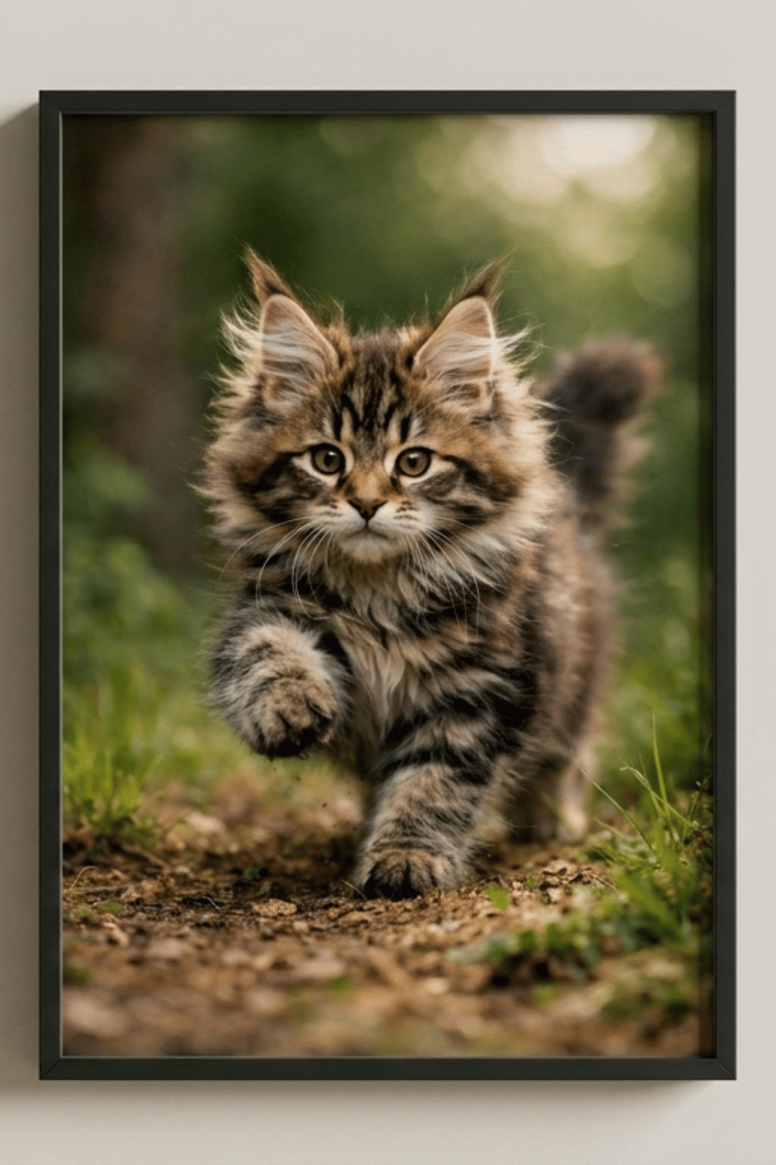Maine Coon Kitten Play