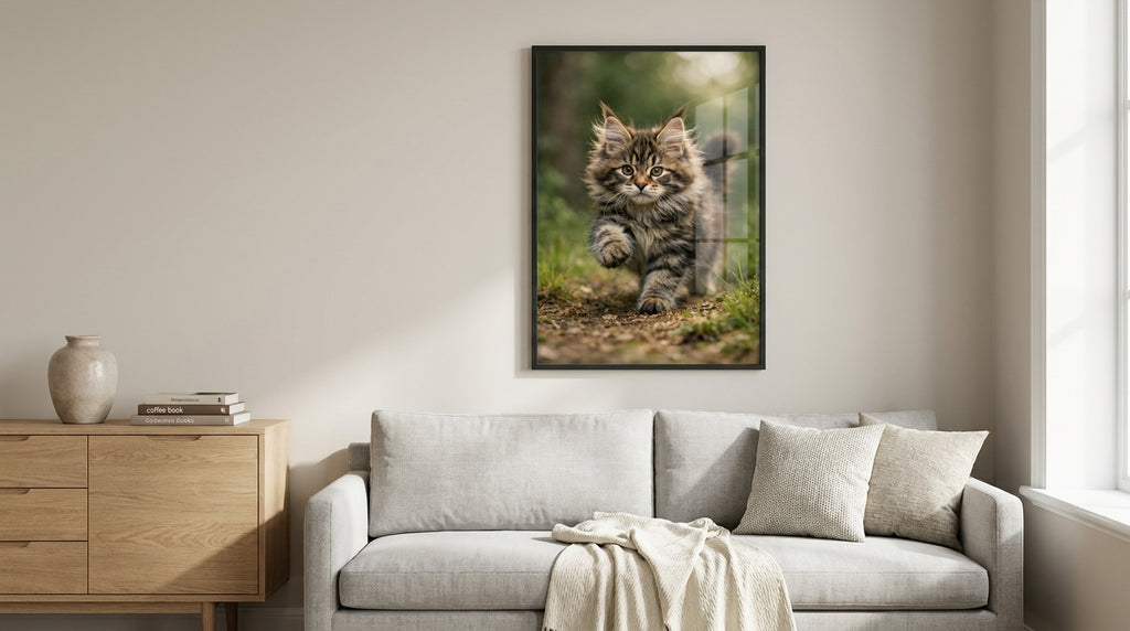Maine Coon Kitten Play