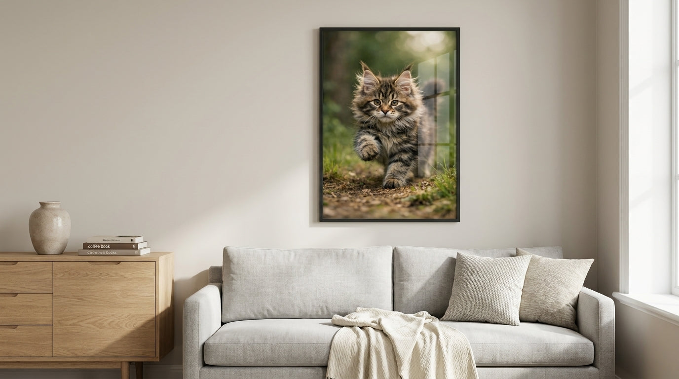 Maine Coon Kitten Play