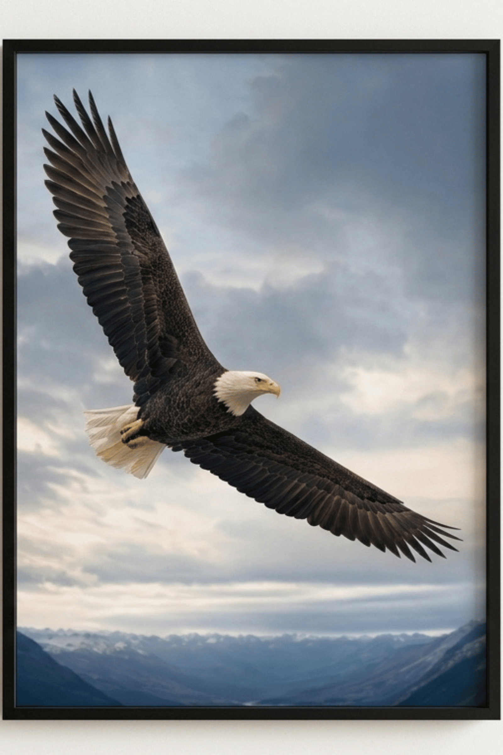 Majestic Eagle in Flight