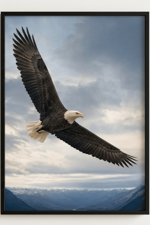 Majestic Eagle in Flight