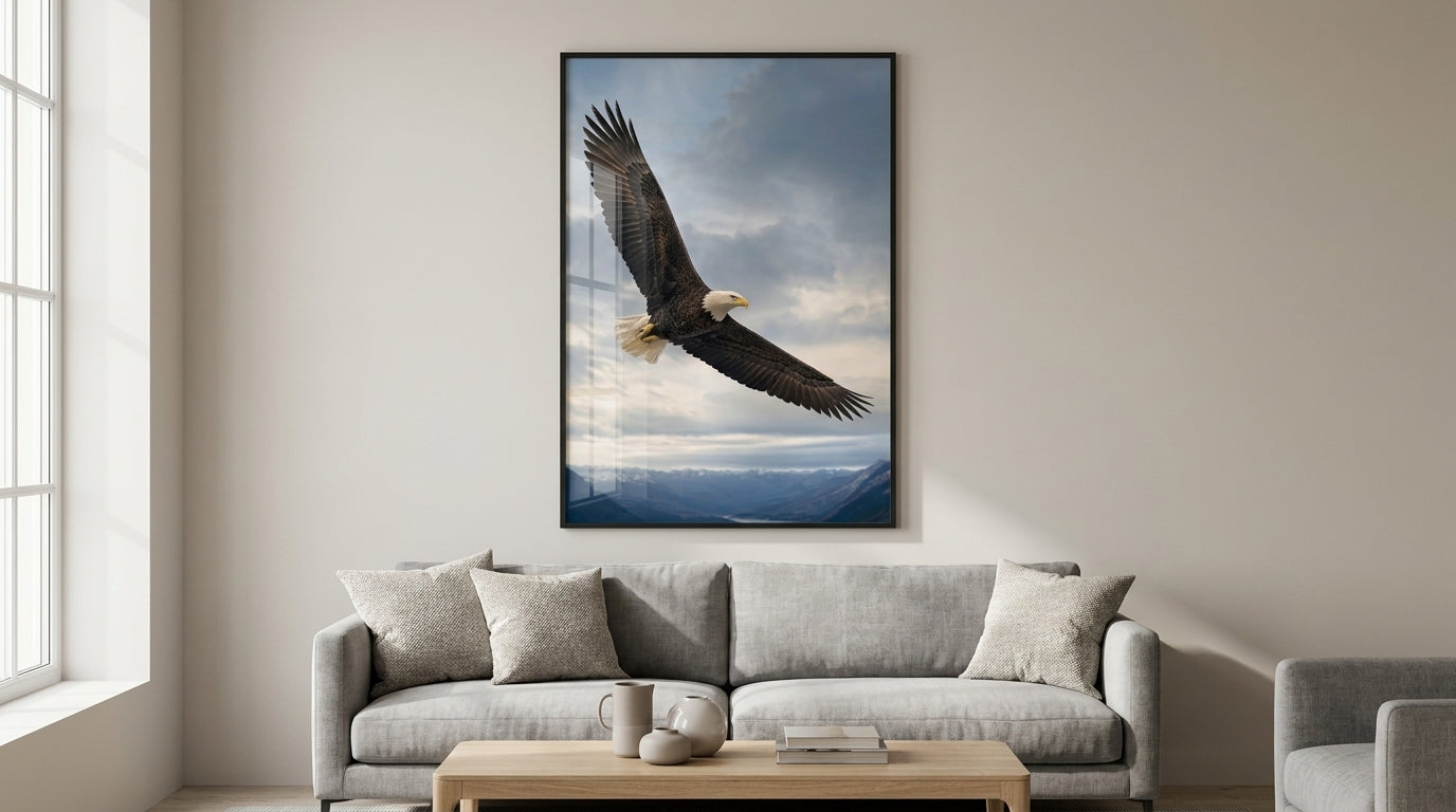 Majestic Eagle in Flight