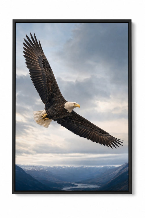 Majestic Eagle in Flight