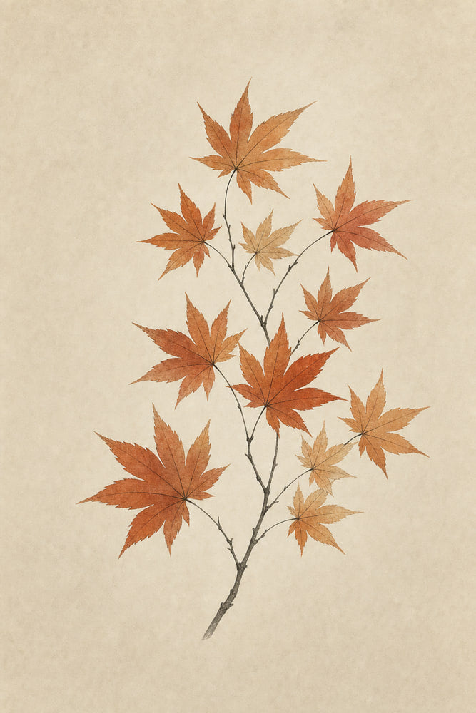 Maple Leaves Autumn