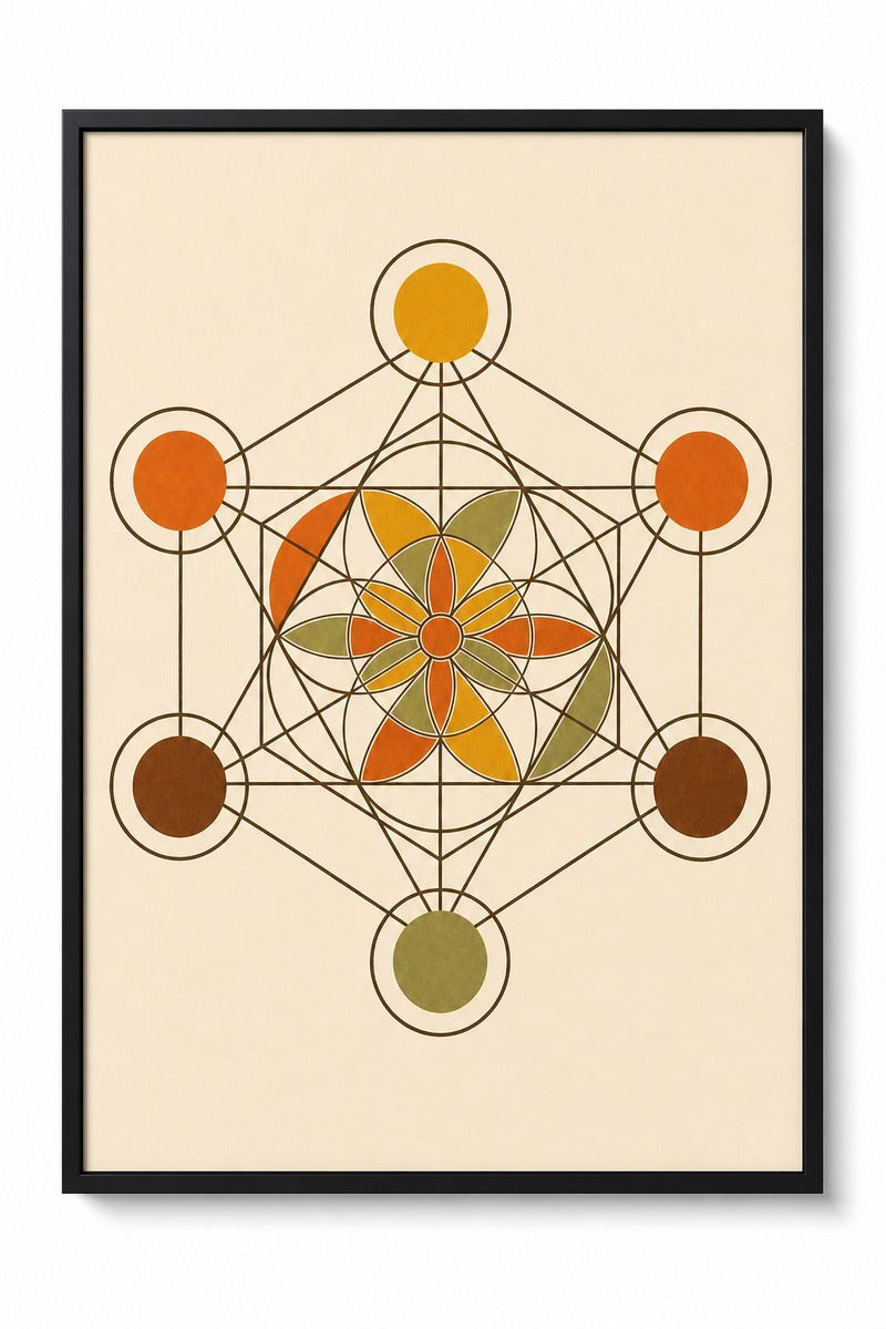 Metatron Cube Lines