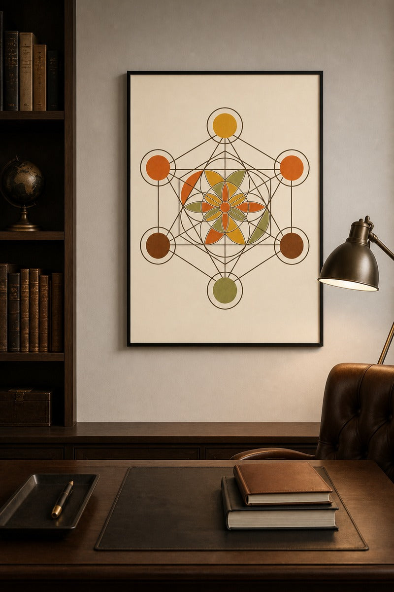 Metatron Cube Lines