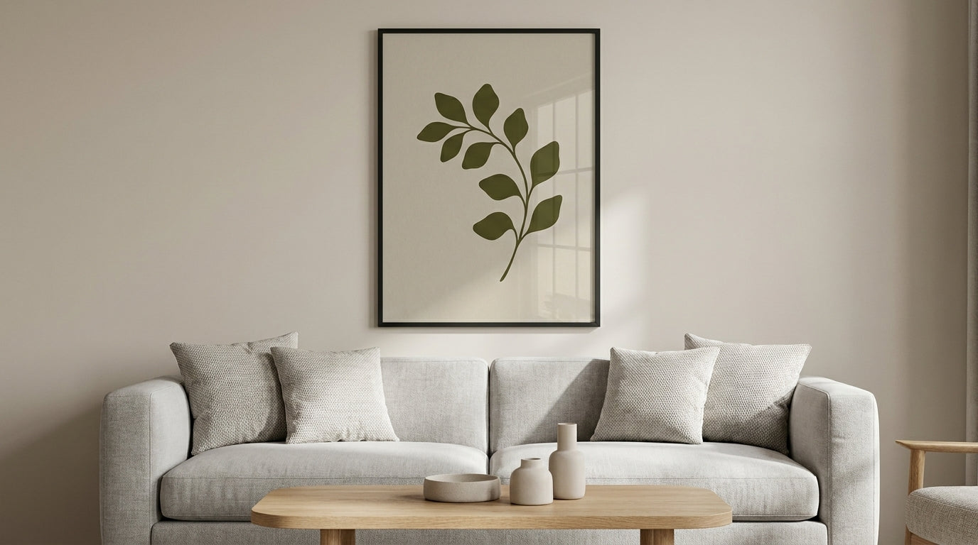 Minimal Plant Silhouette
