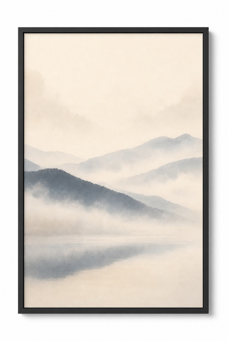 Mist-Covered Hills