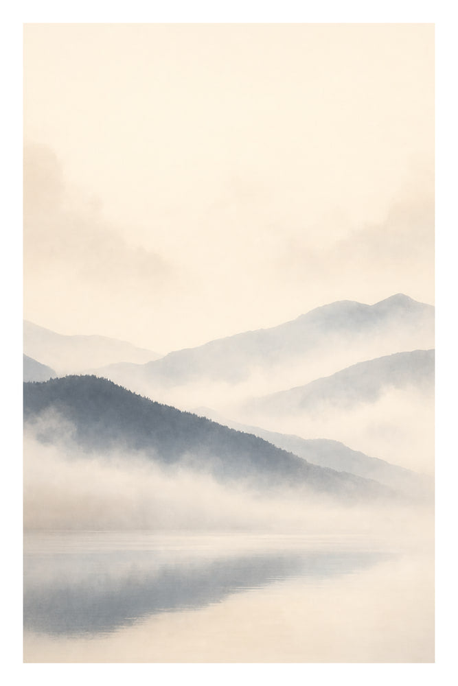 Mist-Covered Hills