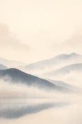Mist-Covered Hills