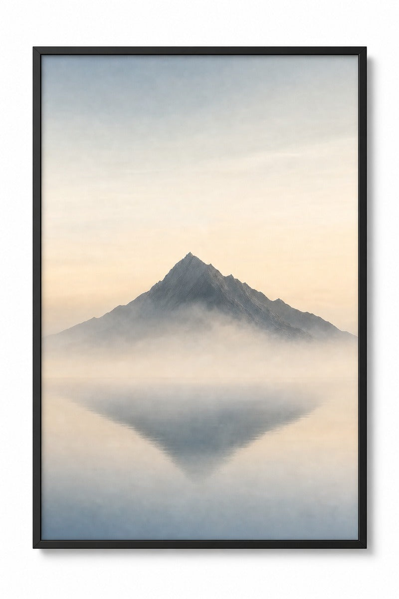 Mist Over Mountain Peaks