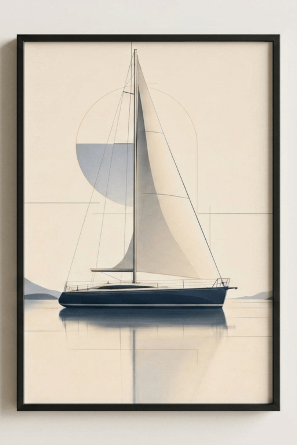Nautical Lines Abstraction