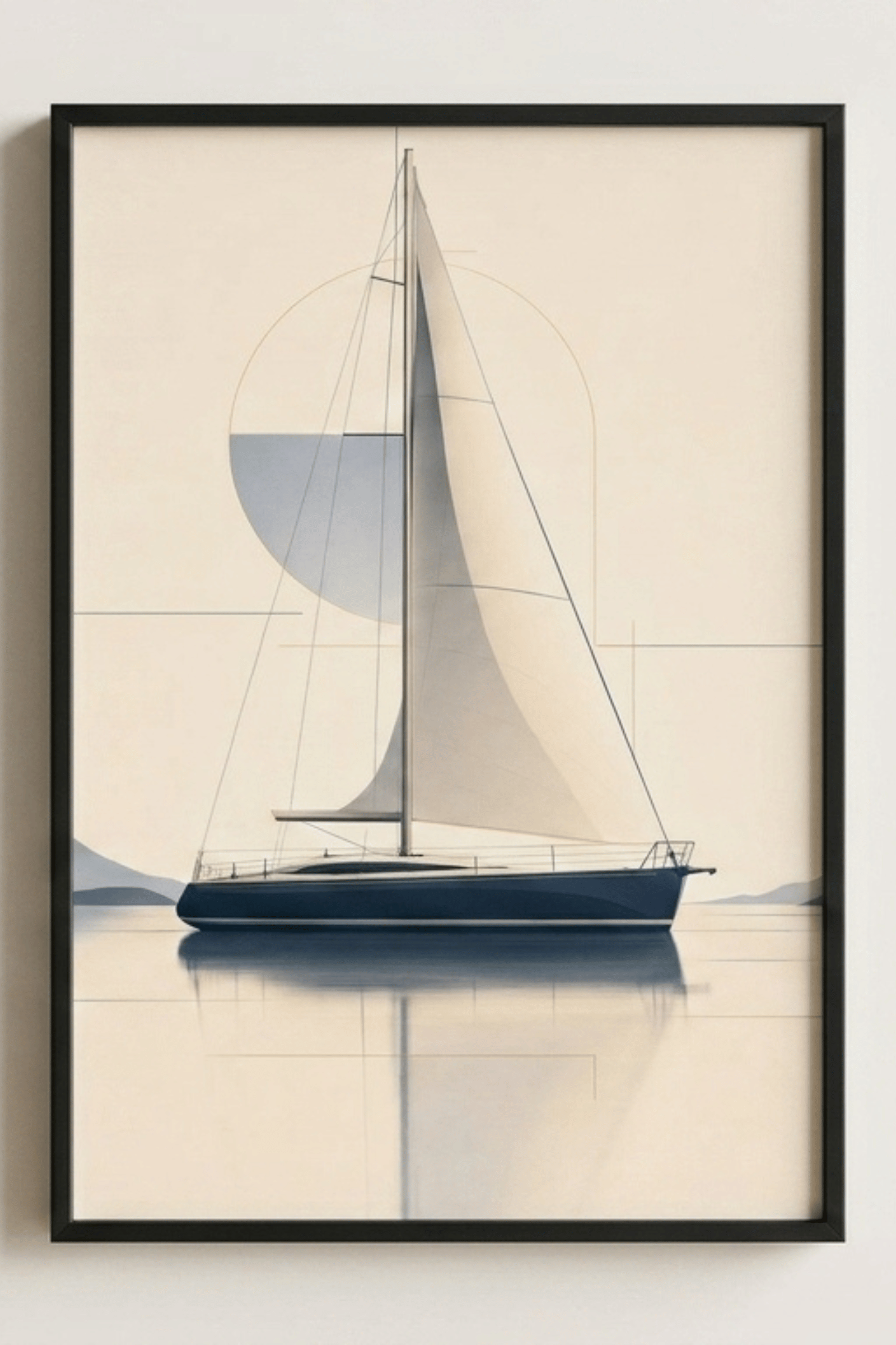 Nautical Lines Abstraction