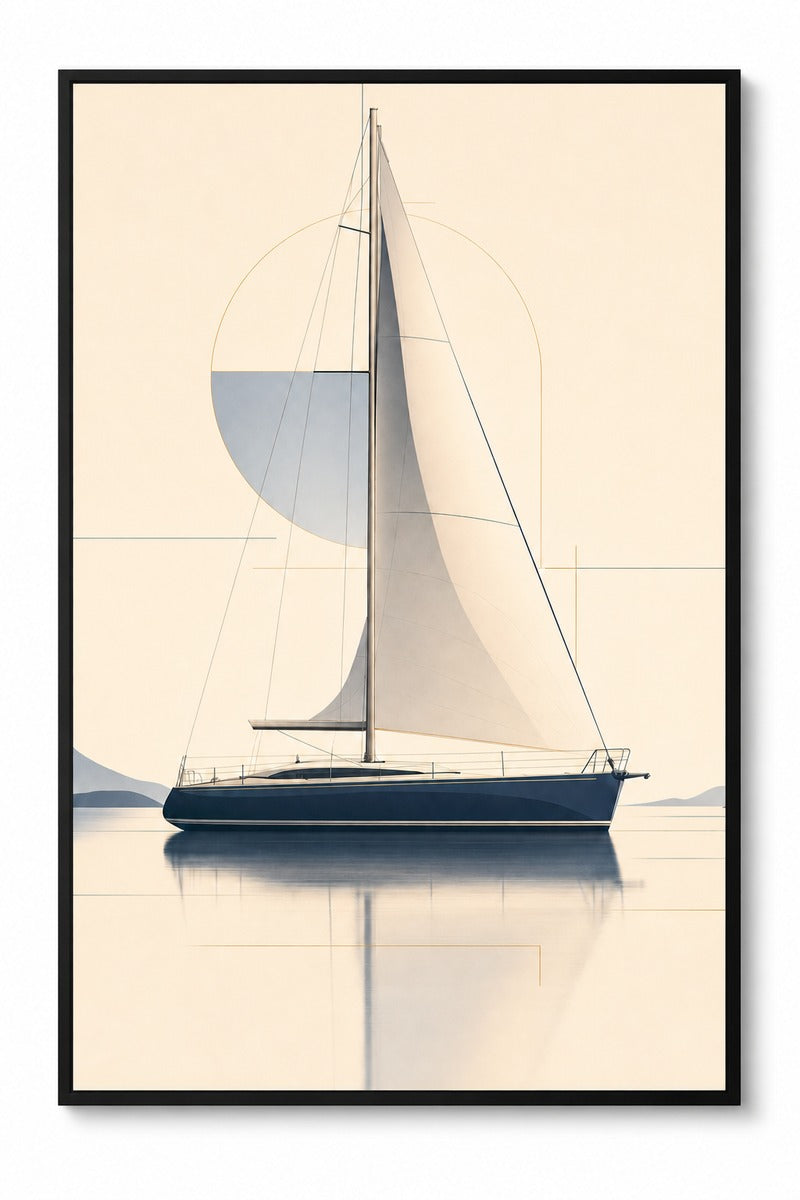 Nautical Lines Abstraction