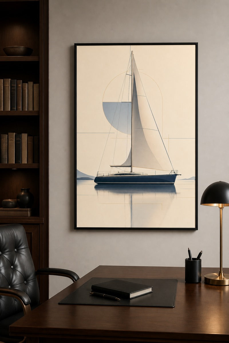 Nautical Lines Abstraction