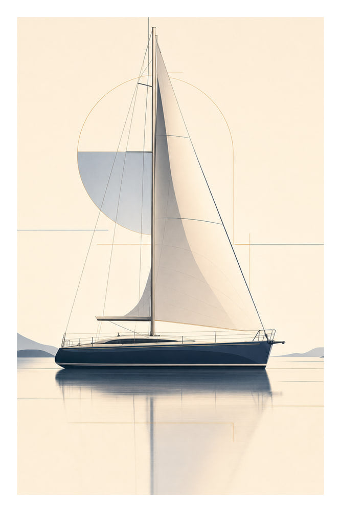 Nautical Lines Abstraction