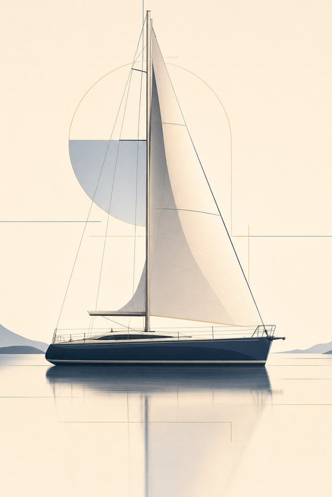 Nautical Lines Abstraction