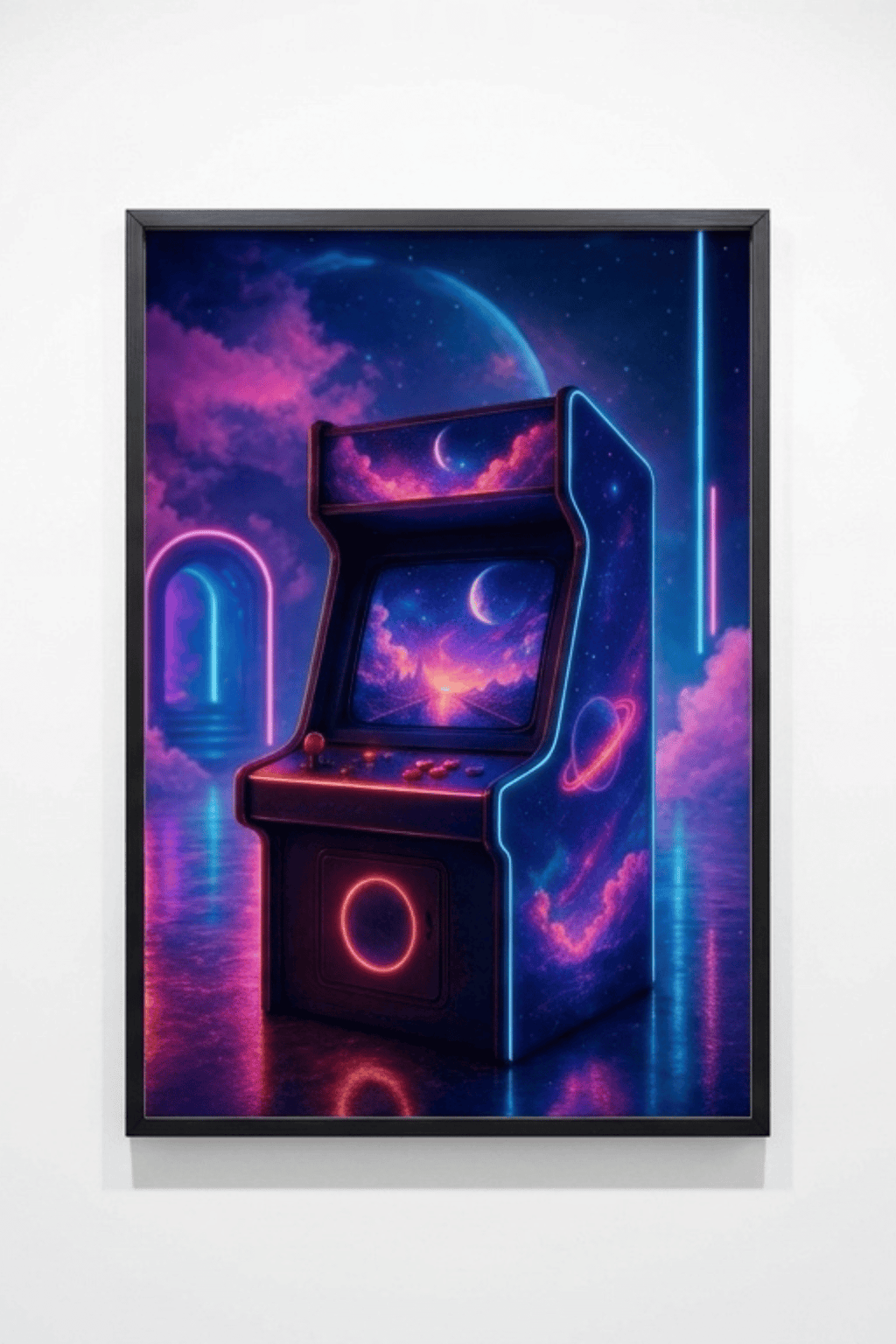 Neon Arcade Dreamscape