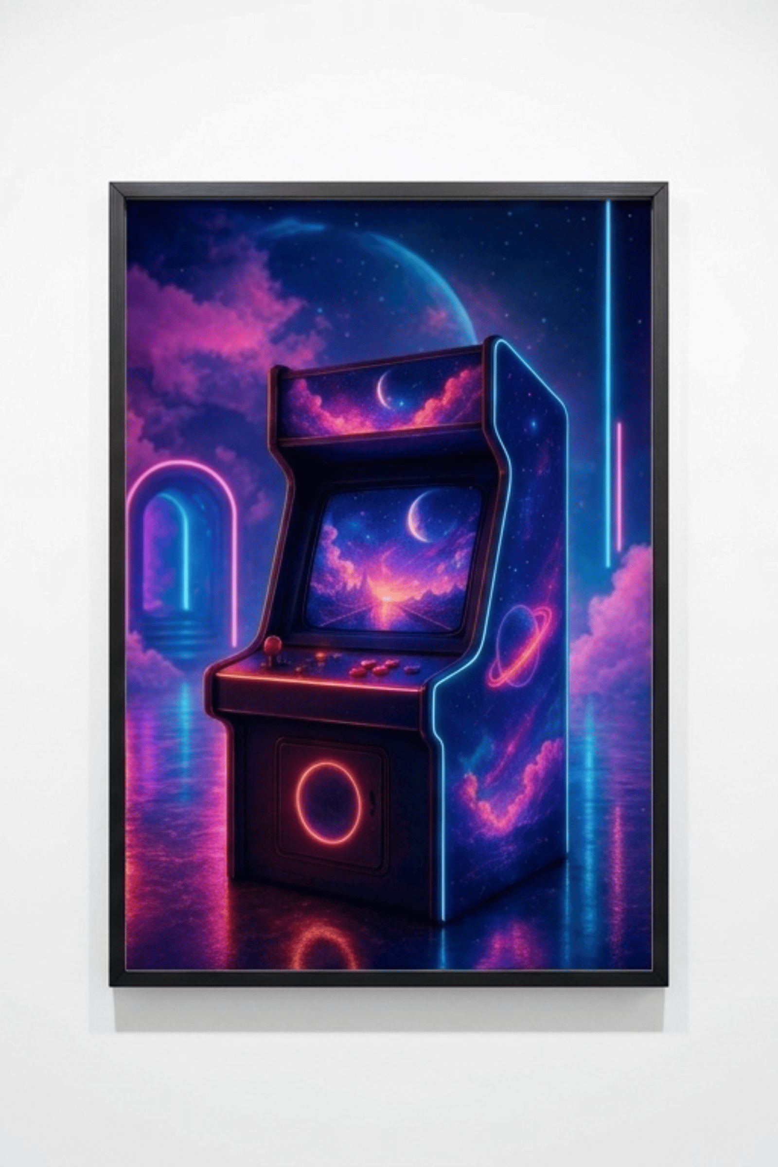 Neon Arcade Dreamscape
