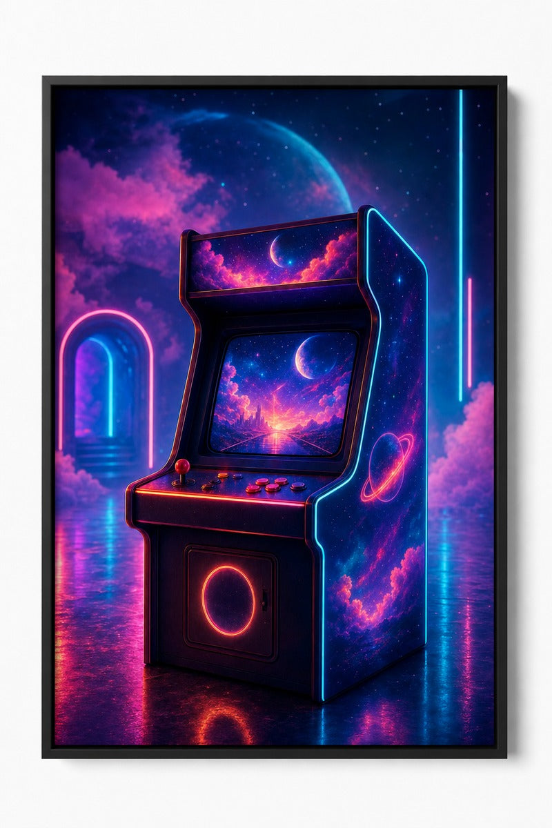 Neon Arcade Dreamscape