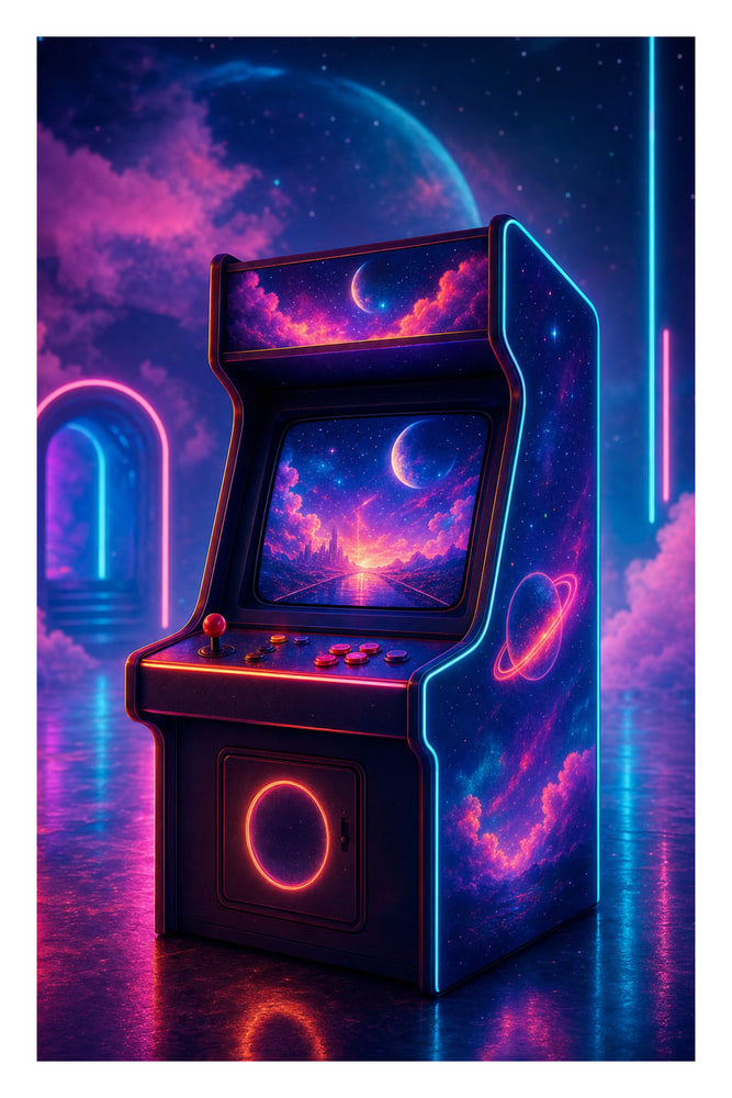 Neon Arcade Dreamscape