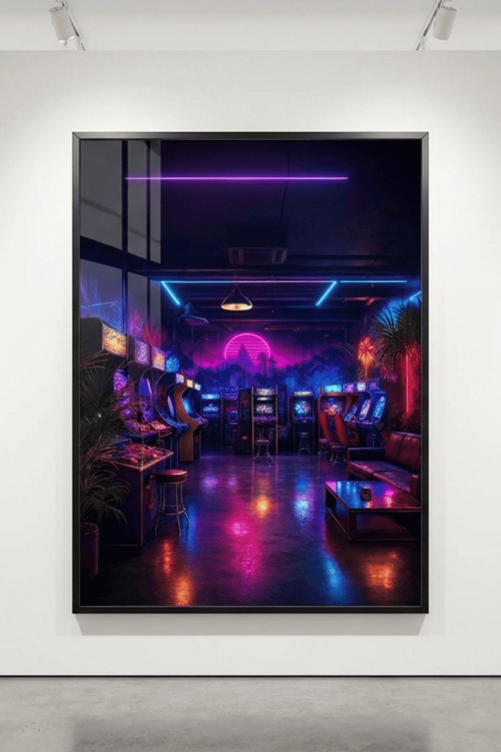 Neon Arcade Haven