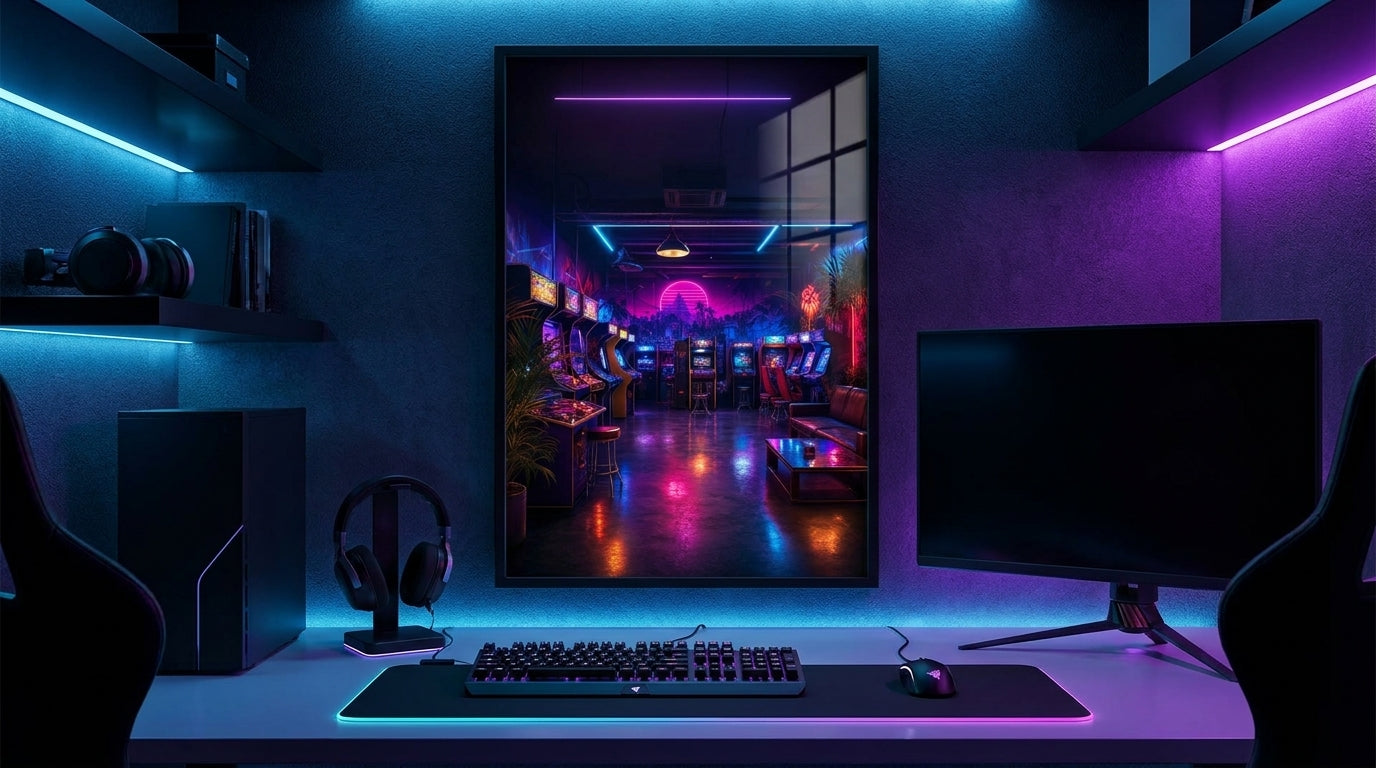 Neon Arcade Haven