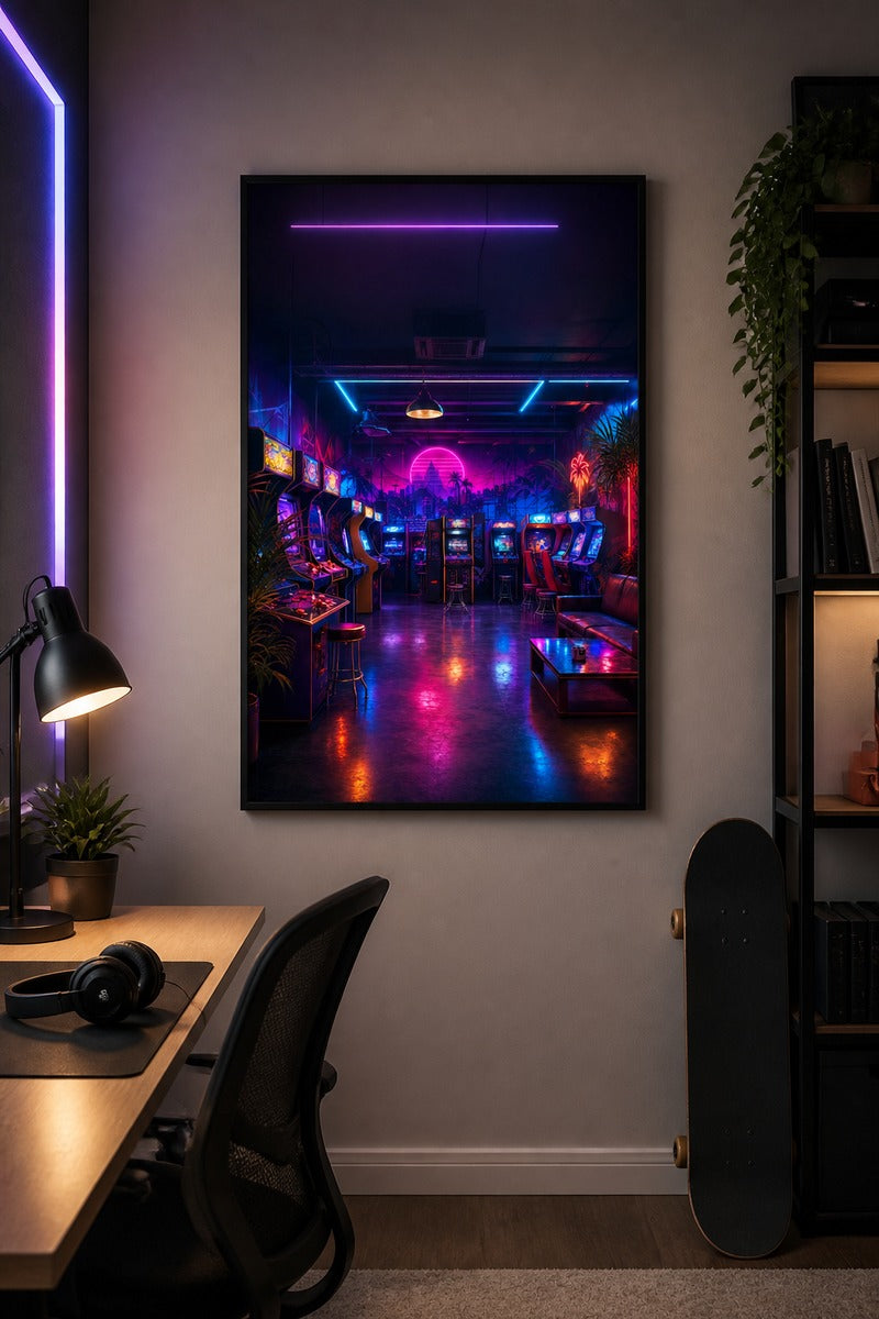 Neon Arcade Haven