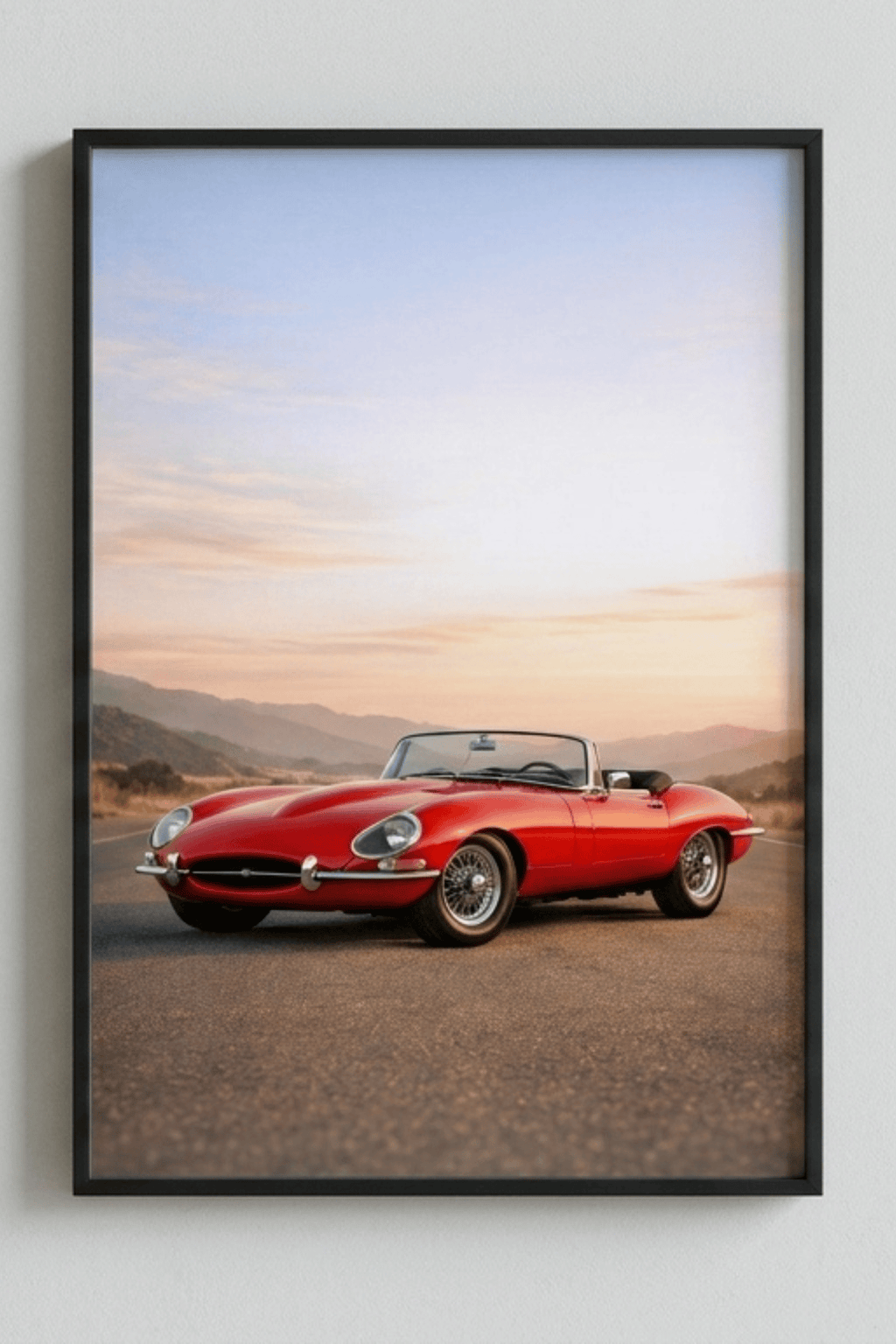 Red Classic Roadster
