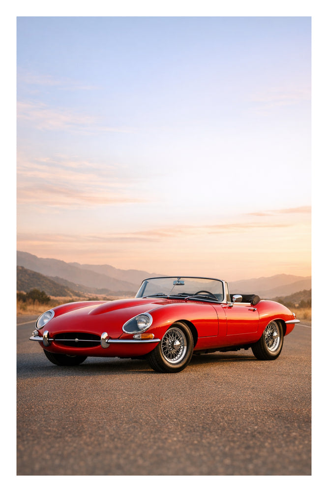 Red Classic Roadster