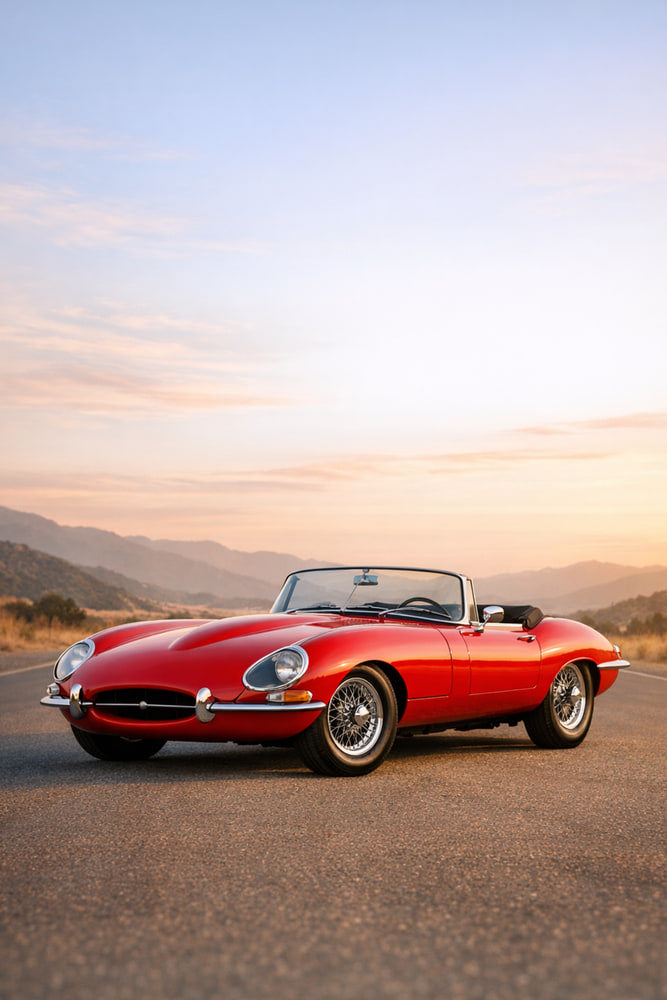 Red Classic Roadster